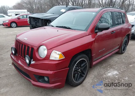 2007 Jeep Compass Limited from USA, damaged, VIN 1J8FF57W07D393445